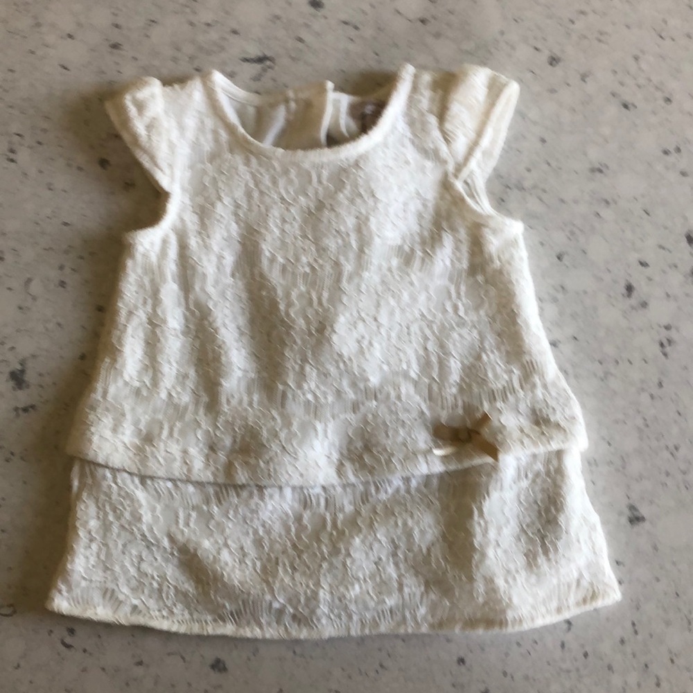 Catherine Malandrino lace 2 tier dress 12 months